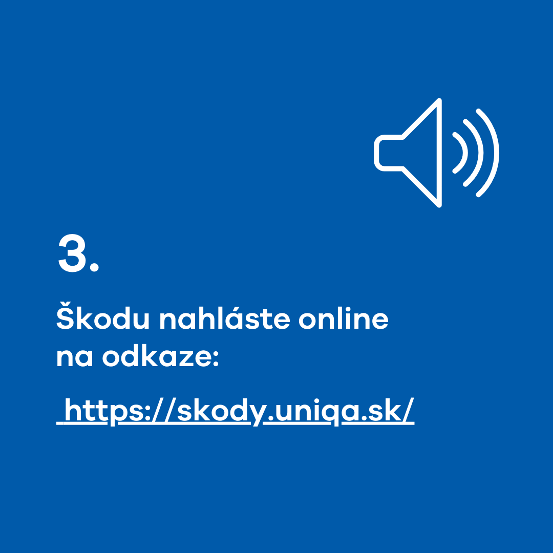 postup nahlasovania škody postup nahlasovania škody